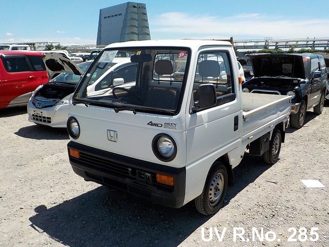 RHD 1989 Honda Acty SDX 4x4 mini truck for sale by Unique Vehicles.